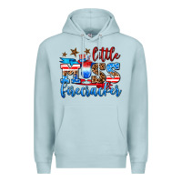 Blue Mist little miss firecracker Premium Hoodie - AdoDesignShop