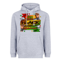 Heather Grey dope black phlebotomist juneteenth Heavyweight Hoodie - texasbilliewilder
