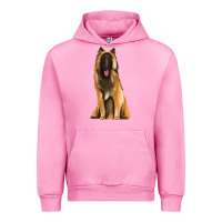 Fuchsia Pink belgian shepherd tervuren Urban Hoodie - Artiststas