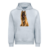 Heather Grey belgian shepherd tervuren Urban Hoodie - Artiststas