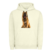 Pigment Pistachio belgian shepherd tervuren Urban Hoodie - Artiststas