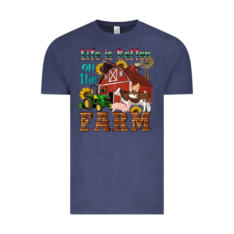 Western Life Is Better On The Farm Vintage Tee by Artiststas | Teevron