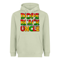 Matcha dope black uncle with stars Heavyweight Hoodie - texasbilliewilder