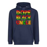 Navy dope black uncle with stars Heavyweight Hoodie - texasbilliewilder