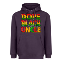 Plum dope black uncle with stars Heavyweight Hoodie - texasbilliewilder