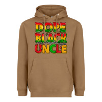Dope Black Uncle With Stars Heavyweight Hoodie | Teevron