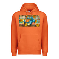 Carrot Fall truck sunflowers Premium Hoodie - Artiststas
