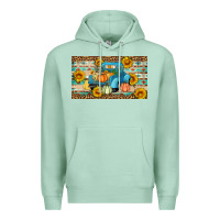Seafoam Fall truck sunflowers Premium Hoodie - Artiststas