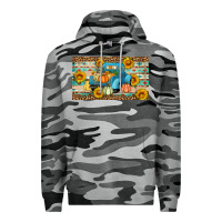 Slate Camo Fall truck sunflowers Premium Hoodie - Artiststas