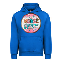 Cobalt nurse round earrings 2 Urban Hoodie - BundleAndBundleShop