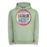 Pigment Oil Green nurse round earrings 2 Urban Hoodie - BundleAndBundleShop
