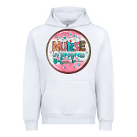 White nurse round earrings 2 Urban Hoodie - BundleAndBundleShop