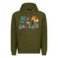 Army Green Local egg dealer Premium Hoodie - AdoDesignShop