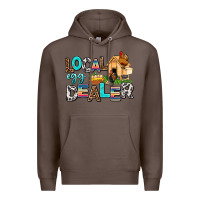 Coffee Local egg dealer Premium Hoodie - AdoDesignShop