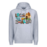 Heather Grey Local egg dealer Premium Hoodie - AdoDesignShop