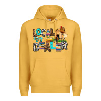 Mustard Local egg dealer Premium Hoodie - AdoDesignShop