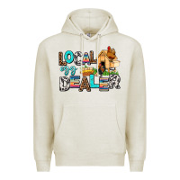 Oatmeal Heather Local egg dealer Premium Hoodie - AdoDesignShop