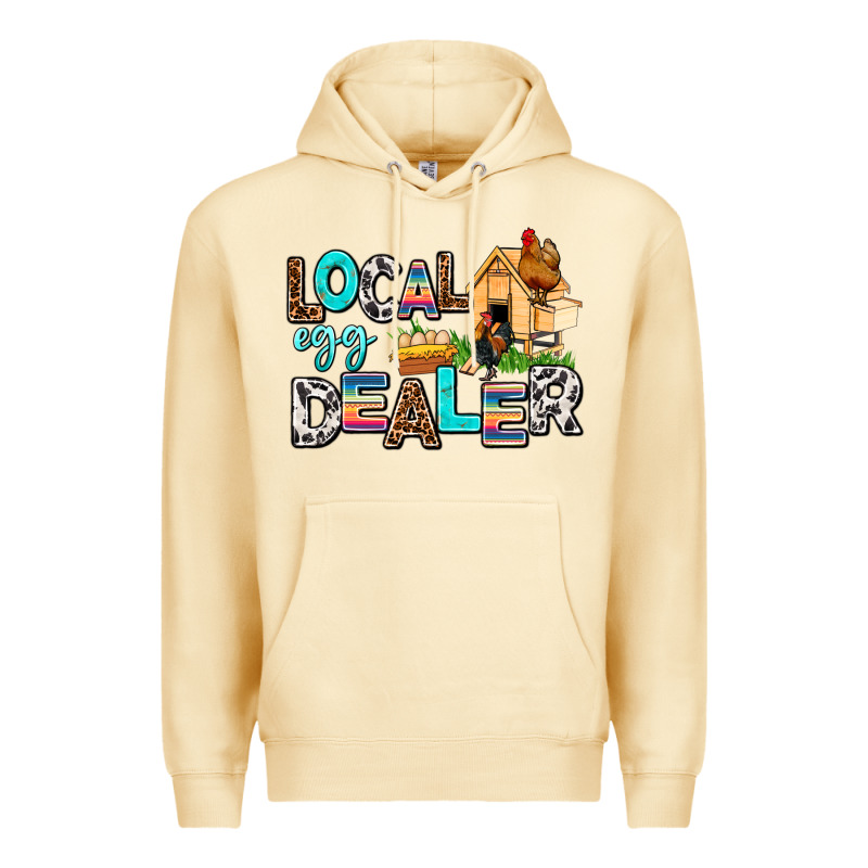 Local Egg Dealer Premium Hoodie by AdoDesignShop | Teevron