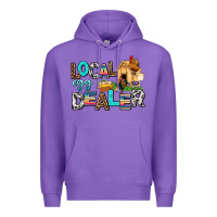 Purple Local egg dealer Premium Hoodie - AdoDesignShop