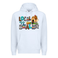 White Local egg dealer Premium Hoodie - AdoDesignShop