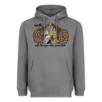 Storm With God All Things Are Possible Heavyweight Hoodie - RanaPortraitStore