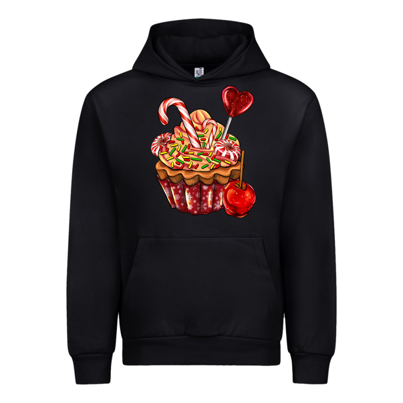 Christmas Candy Cupcake Urban Hoodie by AdoDesignShop | Teevron