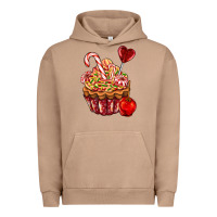 Pigment Burro Christmas candy cupcake Urban Hoodie - AdoDesignShop