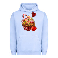 Pigment Grape Ice Christmas candy cupcake Urban Hoodie - AdoDesignShop