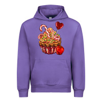 Tulip Christmas candy cupcake Urban Hoodie - AdoDesignShop