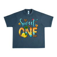 Midnight Navy sweet one lemon Urban Heavy Tee - Artiststas