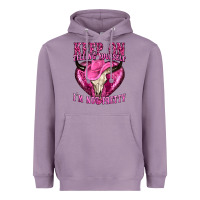 Lavender keep on talking yourself im not pretty Heavyweight Hoodie - texasbilliewilder