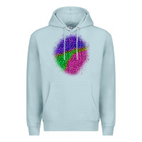 Blue Mist halloween leopard patch 1 Premium Hoodie - BundleAndBundleShop
