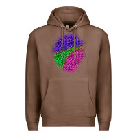 Chestnut halloween leopard patch 1 Premium Hoodie - BundleAndBundleShop