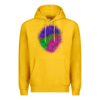 Lemon halloween leopard patch 1 Premium Hoodie - BundleAndBundleShop