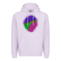 Lilac halloween leopard patch 1 Premium Hoodie - BundleAndBundleShop