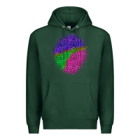 Sports Green halloween leopard patch 1 Premium Hoodie - BundleAndBundleShop