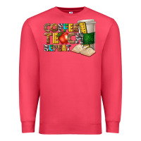 Cardinal coffee teach repeat Premium Sweatshirt - texasbilliewilder