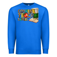 True Royal coffee teach repeat Premium Sweatshirt - texasbilliewilder