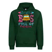 Forest Green i've got a bus full of valentines school bus Urban Hoodie - Jasminsmagicworld
