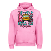 Fuchsia Pink i've got a bus full of valentines school bus Urban Hoodie - Jasminsmagicworld