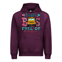 Mauve Wine i've got a bus full of valentines school bus Urban Hoodie - Jasminsmagicworld