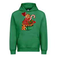 Emerald christmas cupcake Urban Hoodie - AdoDesignShop
