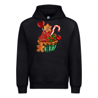 Foreset Green christmas cupcake Urban Hoodie - AdoDesignShop