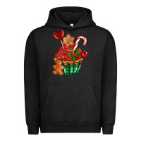 Pigment Black christmas cupcake Urban Hoodie - AdoDesignShop