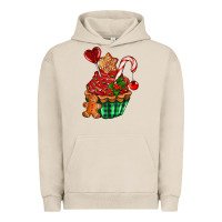 Pigment French Oak christmas cupcake Urban Hoodie - AdoDesignShop
