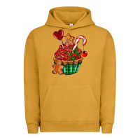 Pigment Peanut Butter christmas cupcake Urban Hoodie - AdoDesignShop