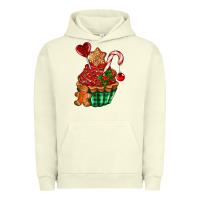 Pigment Pistachio christmas cupcake Urban Hoodie - AdoDesignShop