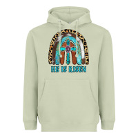 Matcha He Is Risen Heavyweight Hoodie - RanaPortraitStore