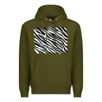 Zebra Background Premium Hoodie | Teevron