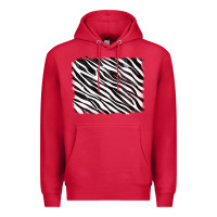 Cardinal zebra background Premium Hoodie - RanaPortraitStore